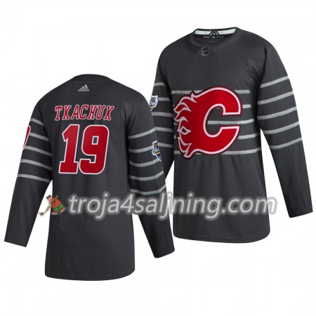Calgary Flames tröja Matthew Tkachuk 19 Grå Adidas 2020 All-Star Authentic - NHL Tröjor Herr